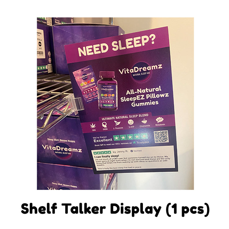 Shelf Talker Display - VitaDreamz