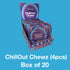 ChillOut Chewz (4ct) - Box of 20 ($3 per Bag) - VitaDreamz