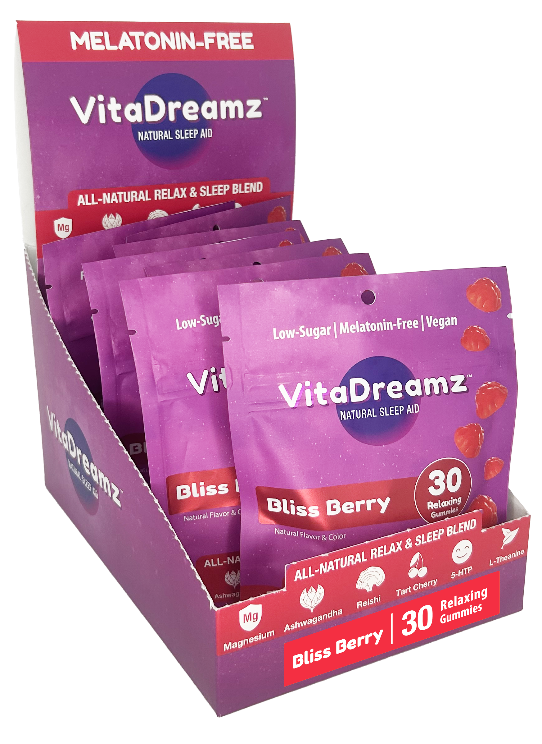 30ct -  Bliss Berry - Box of 8 Bags ($10.00 per Bag)
