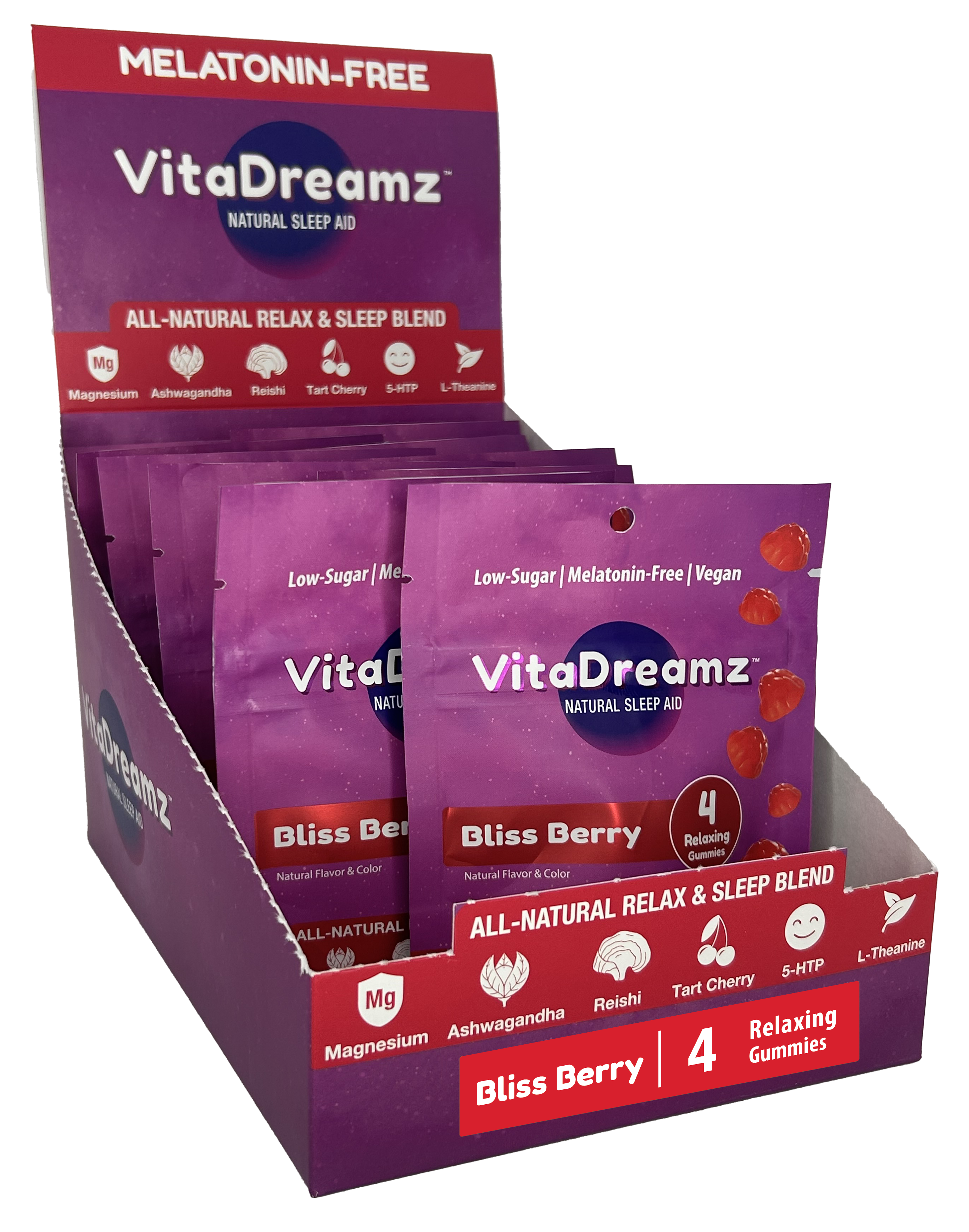 4ct - Bliss Berry - Box of 20 Bags ($2.00 per Bag) - HQ